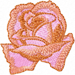 Flowers And Tree Embroidery Design 8